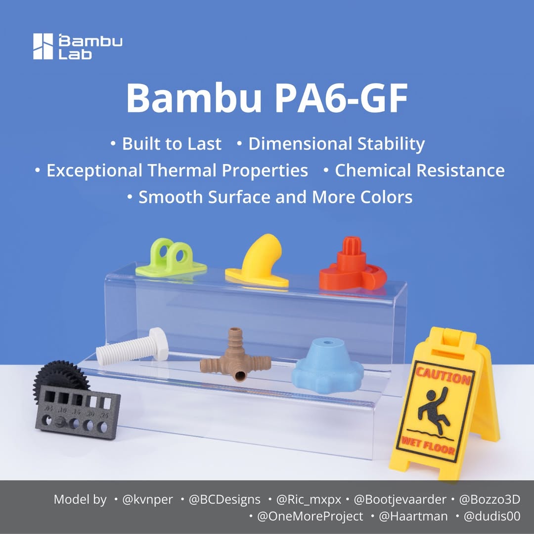 3D Printing Nylon - PA6-GF pour le filament d'impression 3D