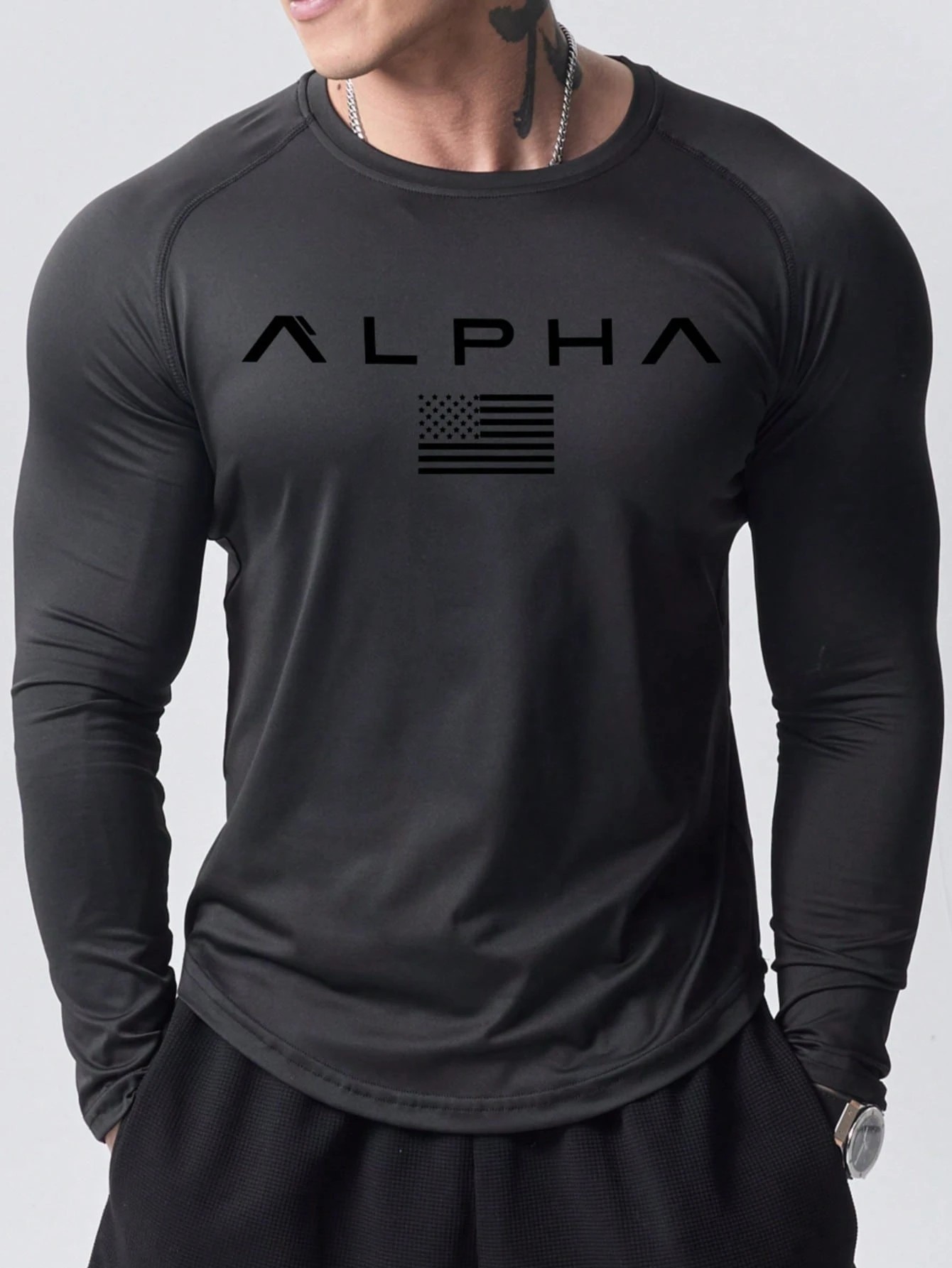 Nouveau T-shirt à manches long - 3D Printing Custom avis et prix