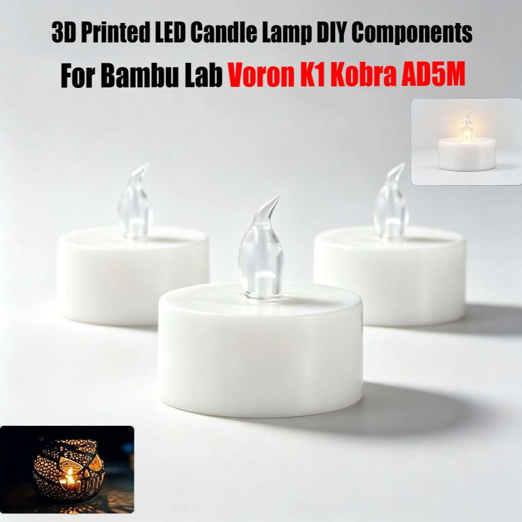 Composants de lampe à bougie L - 3D Printing Bambu Lab avis et prix